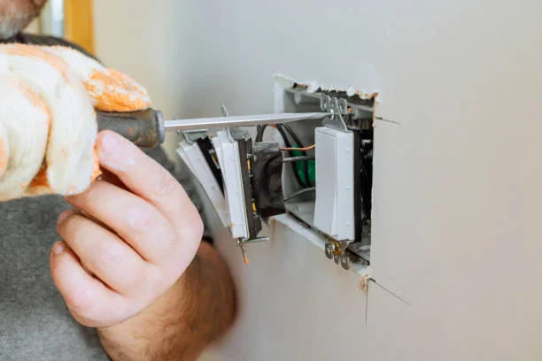 instalação de interruptor de luz
