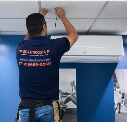 instalação elétrica para ar condicionado em Lauro de Freitas